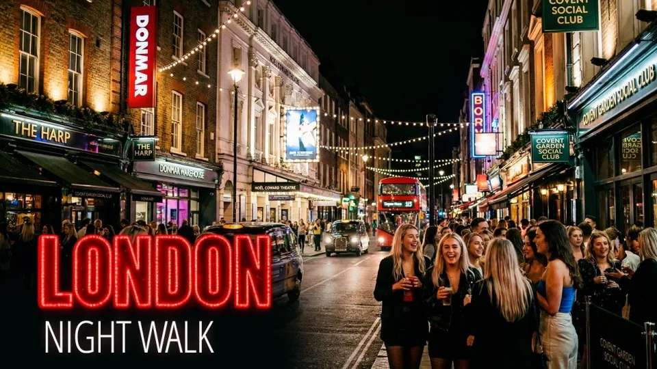 London Walking Tour Exploring West End Piccadilly Circus Soho