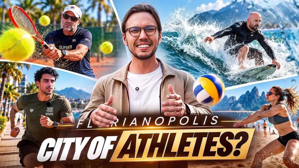 Why is Florianopolis the best place for an active lifestyle in Brazil